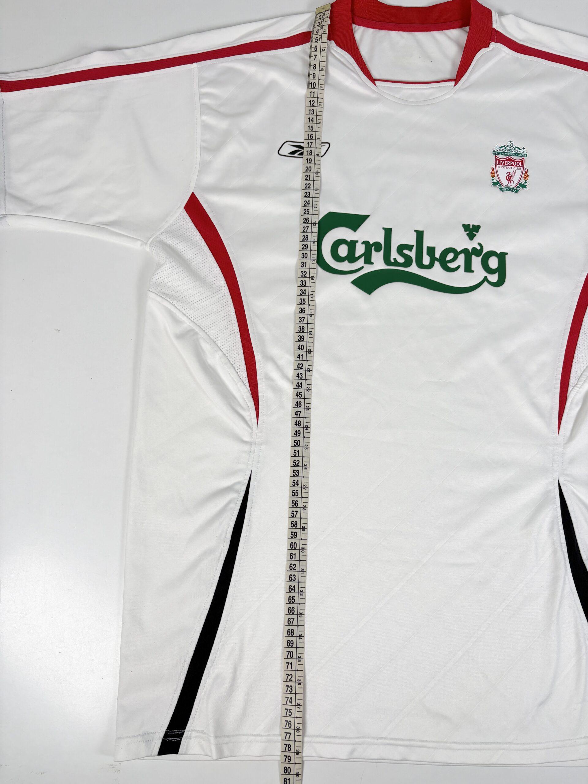 LIVERPOOL FC 2005/06 Reebok Away Shirt L/XL - Image 8