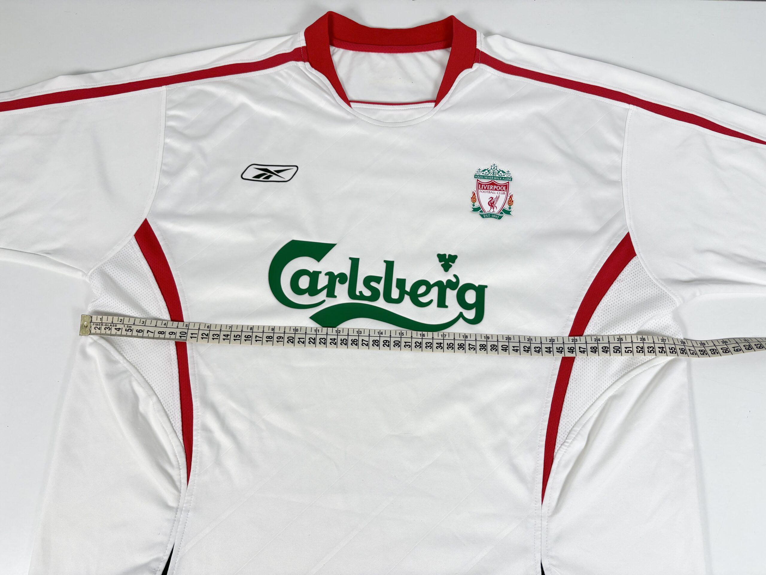 LIVERPOOL FC 2005/06 Reebok Away Shirt L/XL - Image 7
