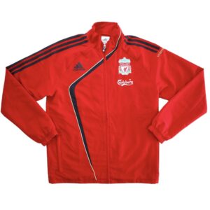 Adidas Liverpool 2009 Football Rain Jacket - Black - L – Headlock