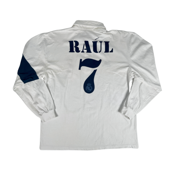 Real Madrid 2002 RAUL Adidas Official  Shirt L - Image 3