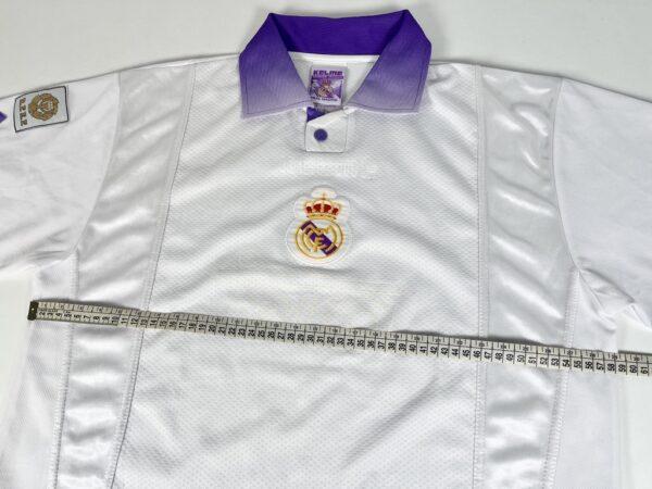 Real Madrid 1997/98 KELME Home Shirt L - Image 11