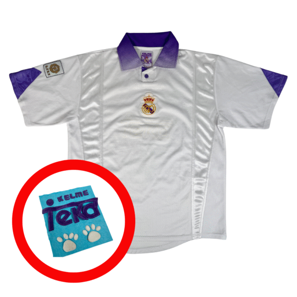 Real Madrid 1997/98 KELME Home Shirt L