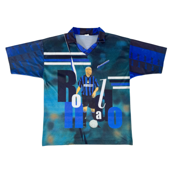 Ronaldo INTER MILAN 90s Bootleg Shirt XL Italy - Image 2