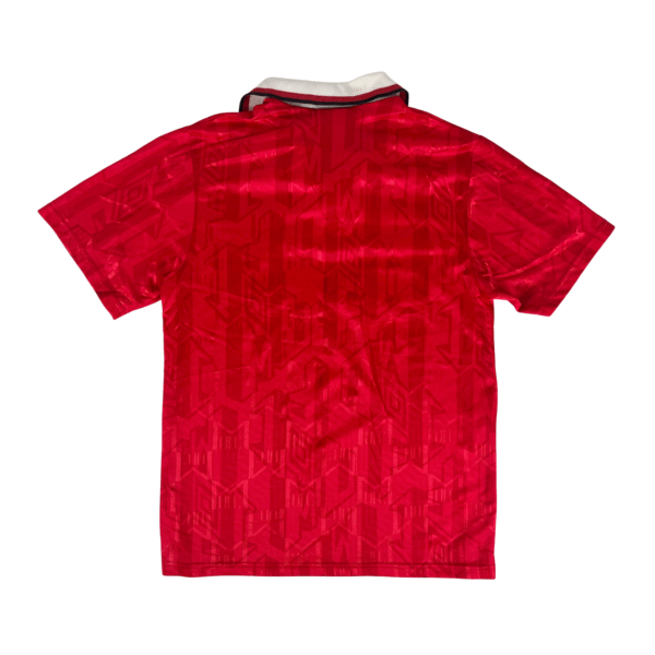 Manchester United 1992/94 UMBRO Home Shirt S - Image 2