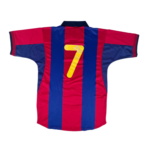 Barcelona FC 2000/01 Nike Home Shirt M Player - Image 3
