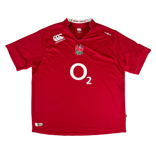 Rugby ENGLAND UNION National Team 2014 Canterbury Shirt XL
