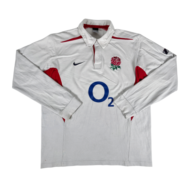 ENGLAND Rugby Union 2003/04 Nike Home Shirt S Jersey