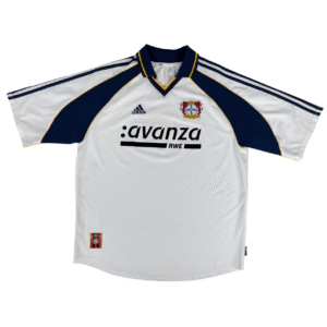 Bayer Leverkusen 2000/01 Adidas Away Shirt XL