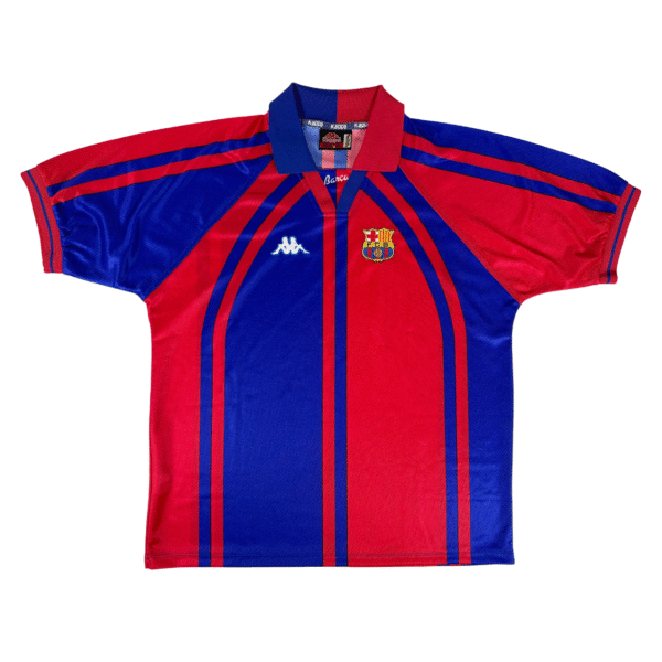 Barcelona FC 1997/98 Kappa European Home Shirt L