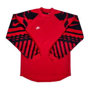 NIKE 90s Red Goalkeeper Shirt YXL XS