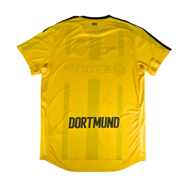 Signed BORUSSIA DORTMUND 2016/17 PUMA Home Shirt XL - Image 3