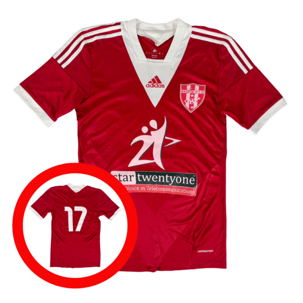 KINGSTON CITY FC 2013/14 ADIDAS Home Shirt S