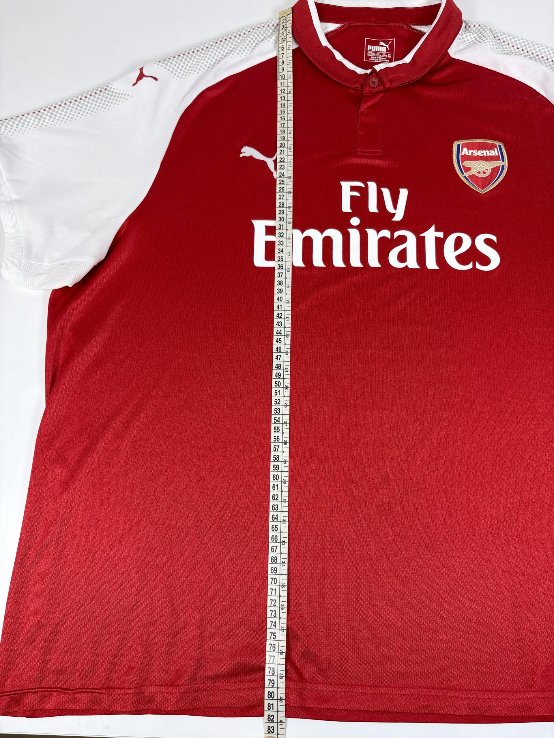 ARSENAL FC 2017/18 PUMA Home Shirt 5XL - Image 9