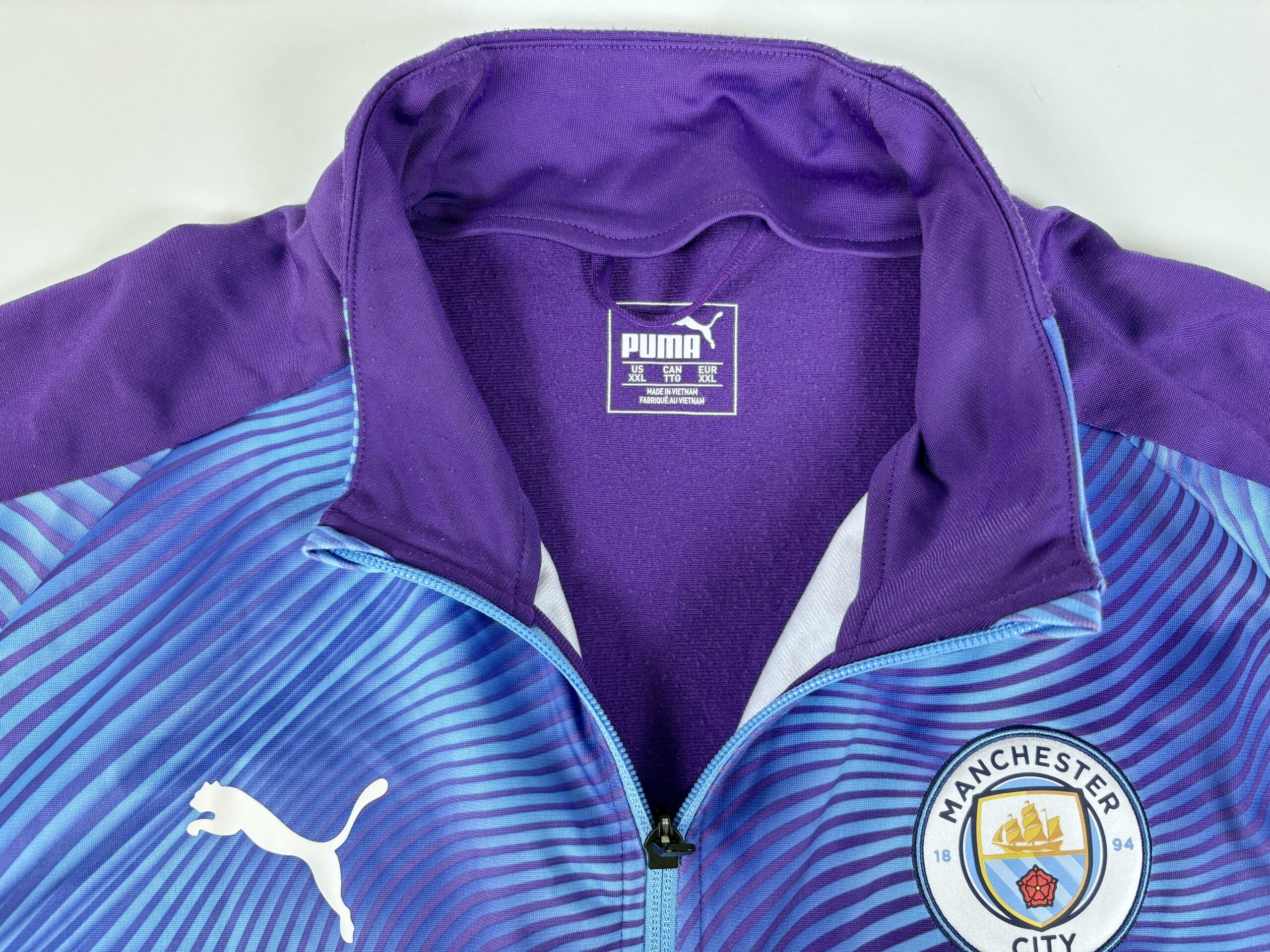 MANCHESTER CITY 2019/20 PUMA Training Jacket 2XL - Image 6