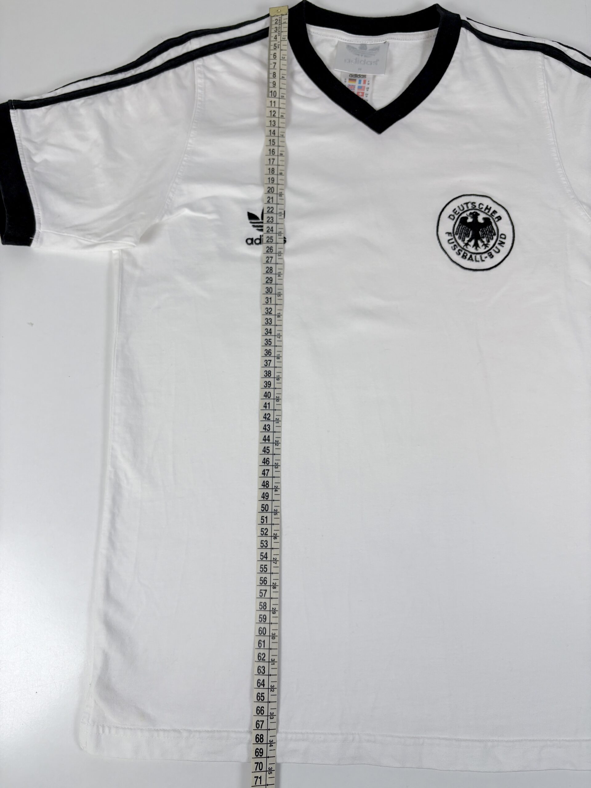 West Germany 80s Adidas Retro Shirt M Remake - Image 9