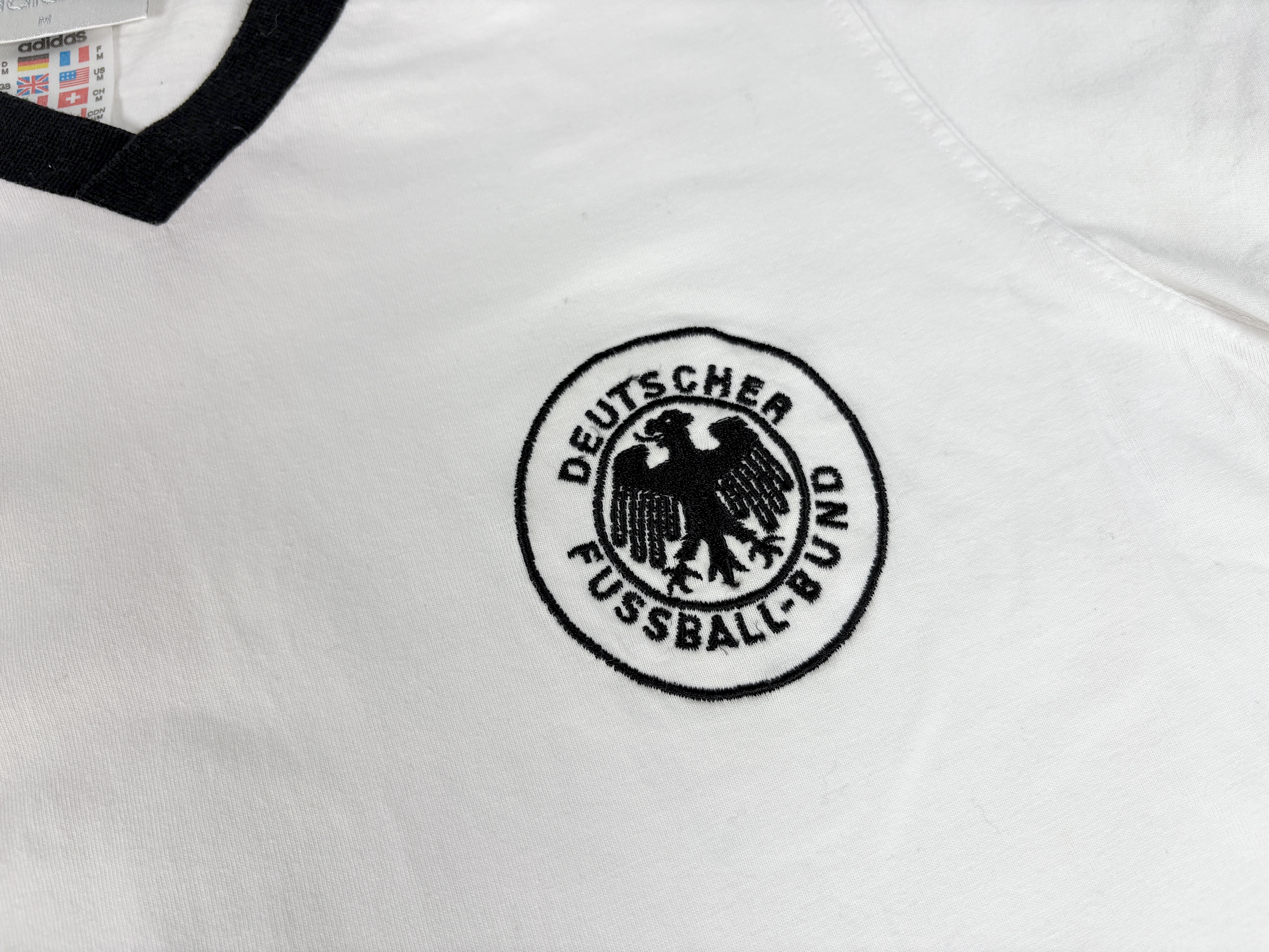 West Germany 80s Adidas Retro Shirt M Remake - Image 3