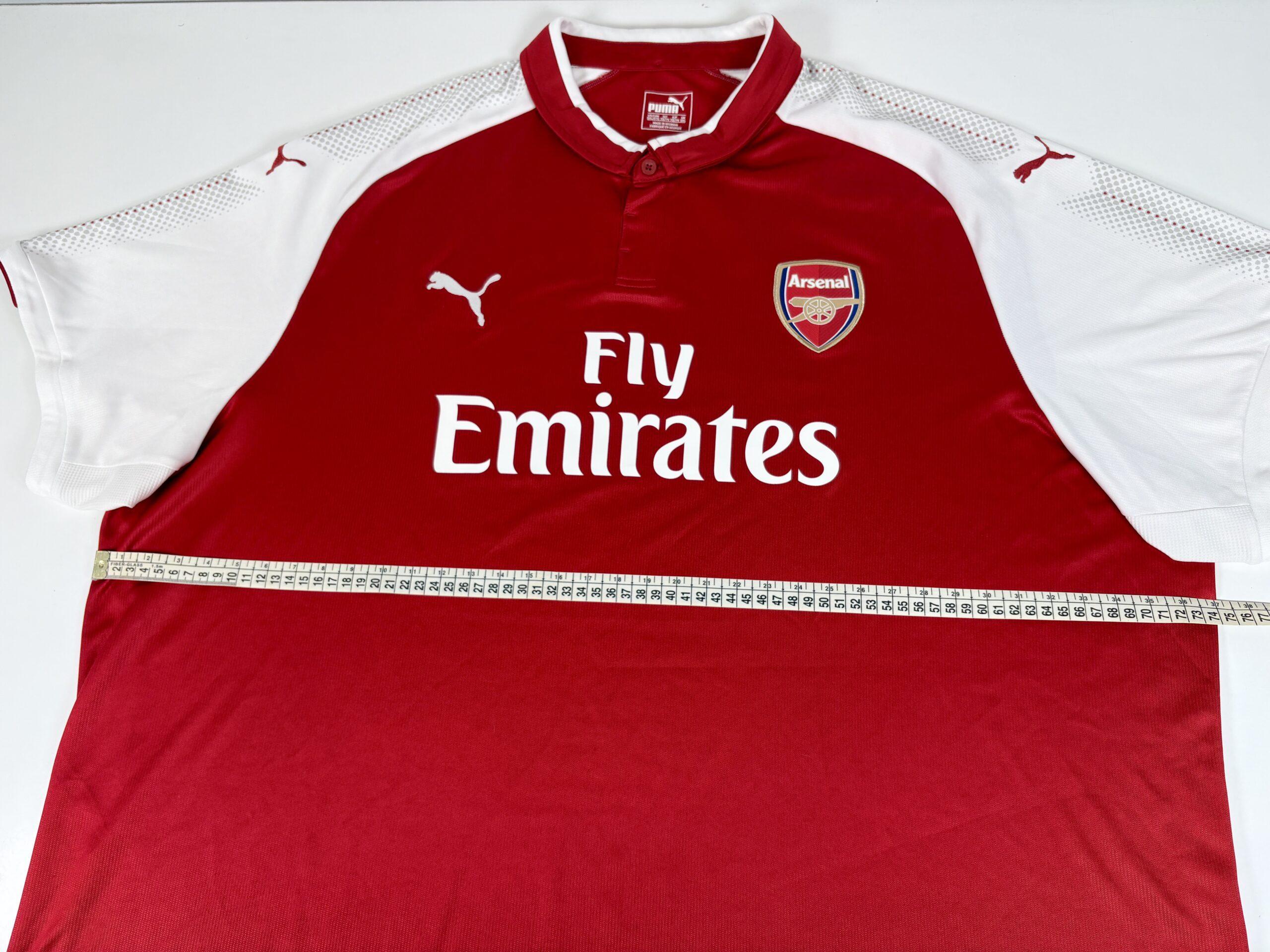 ARSENAL FC 2017/18 PUMA Home Shirt 5XL - Image 8