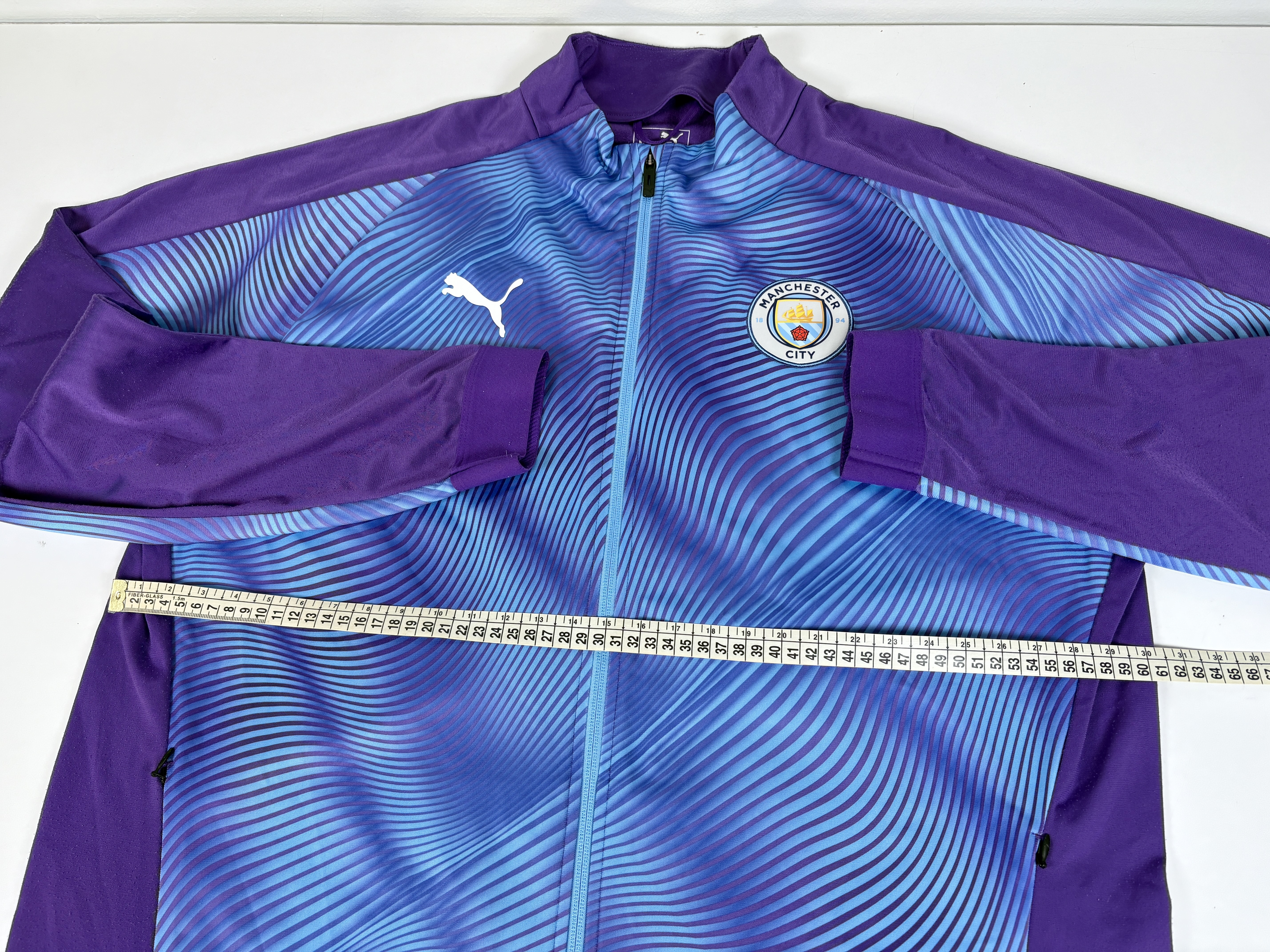 MANCHESTER CITY 2019/20 PUMA Training Jacket 2XL - Image 12