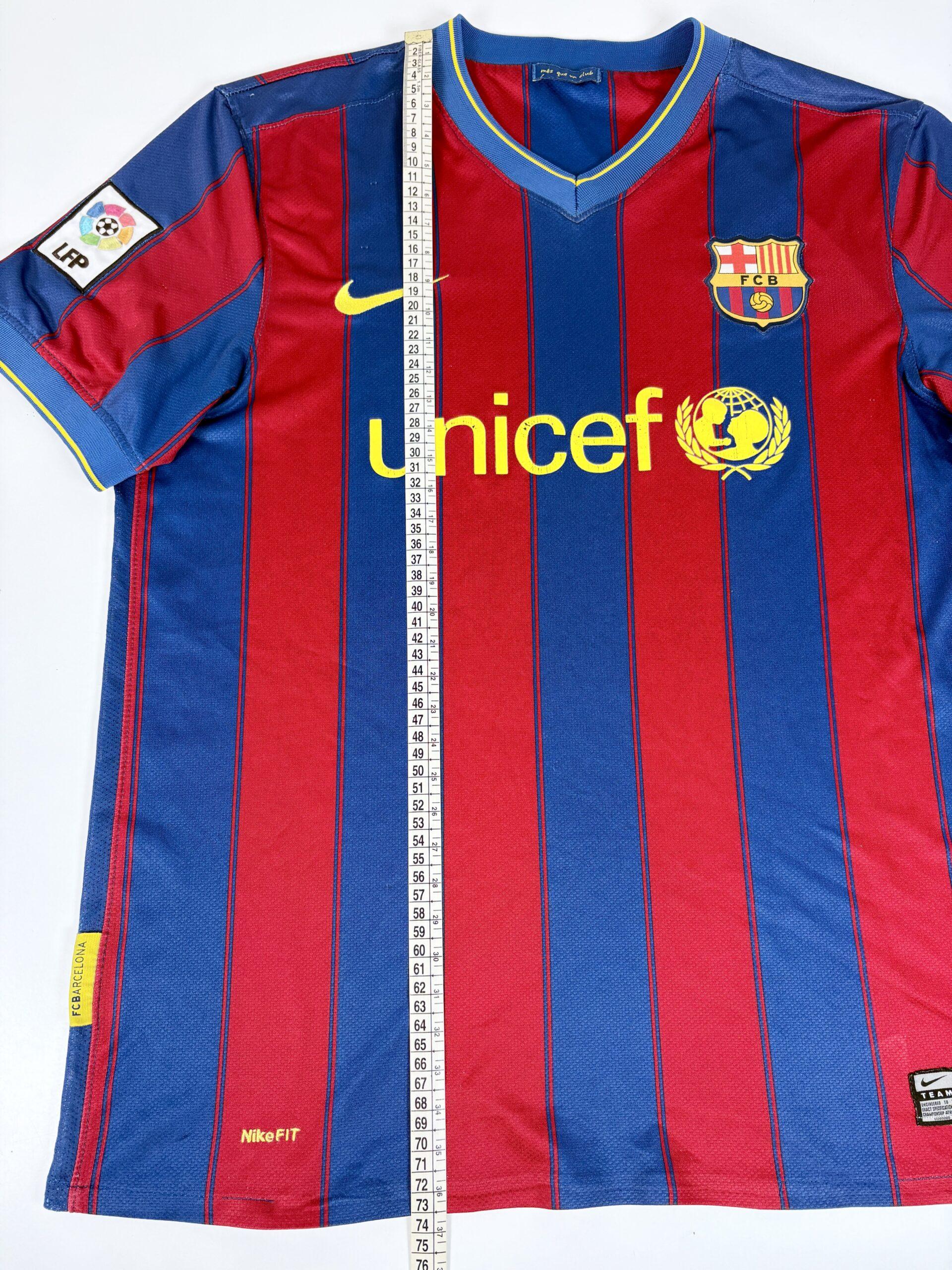 Barcelona FC 2009/10 Nike Home Shirt L - Image 12