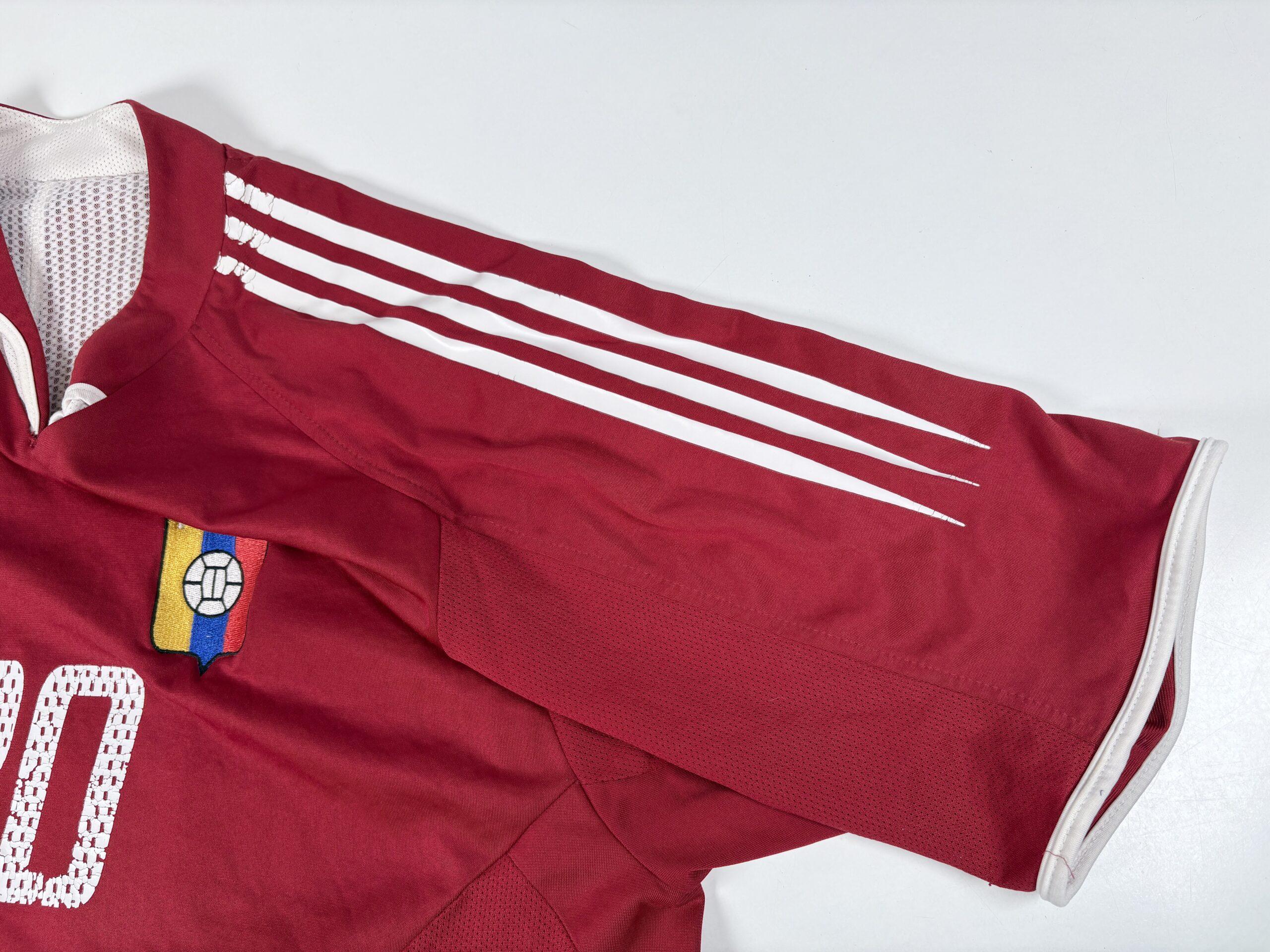 VENEZUELA 2005/06 Adidas Home Shirt L Player - Image 11