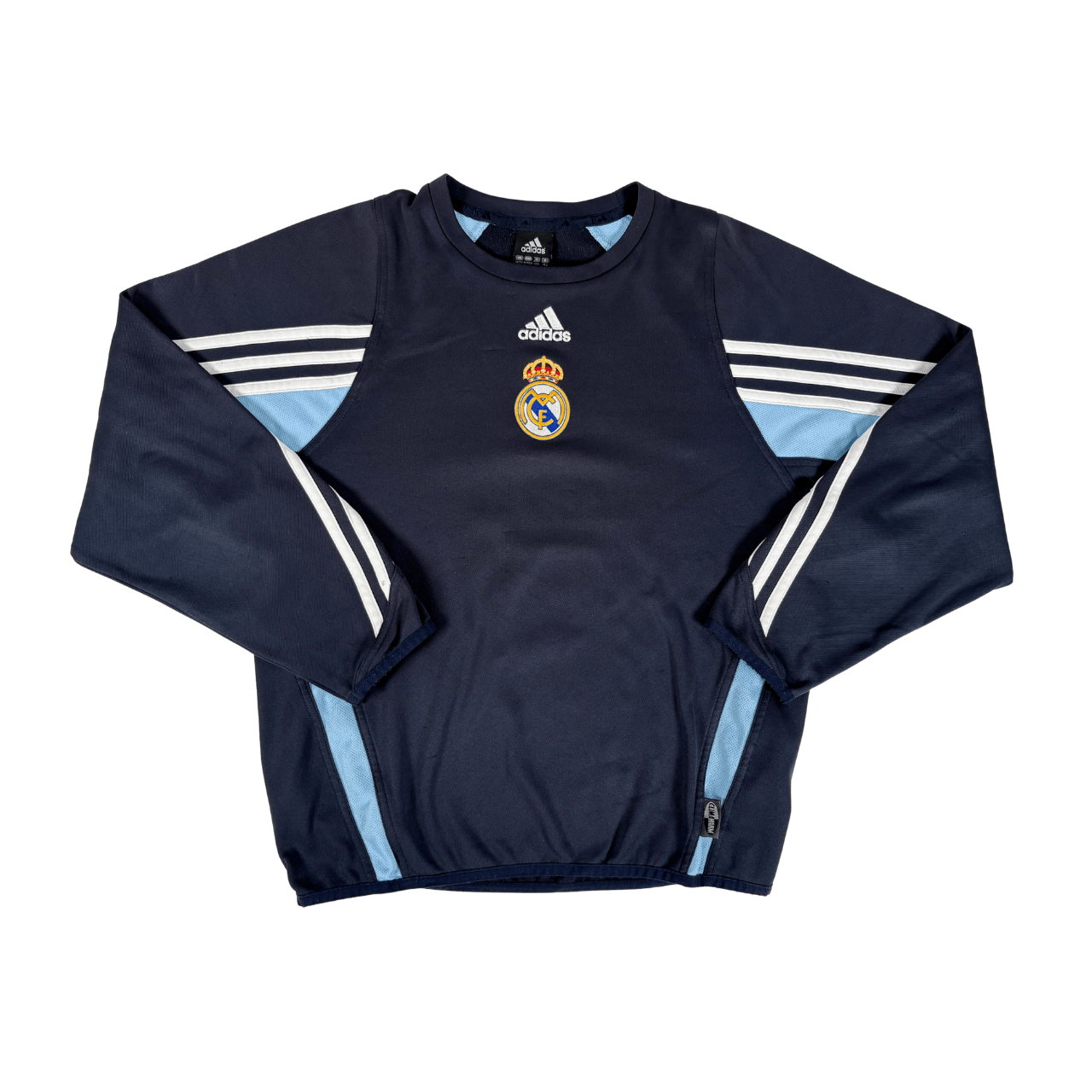 Real Madrid 2003/04 Adidas Training Football Sweatshirt 12