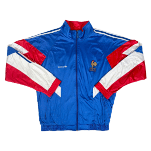 FRANCE 1990/92 Adidas Training Football Jacket S 90s