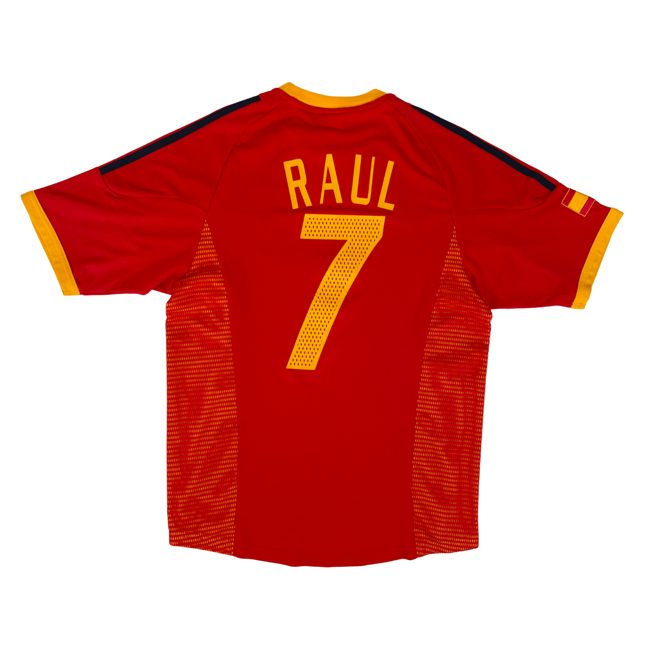 Spain 2002/04 ADIDAS RAUL Home Shirt S - Image 3
