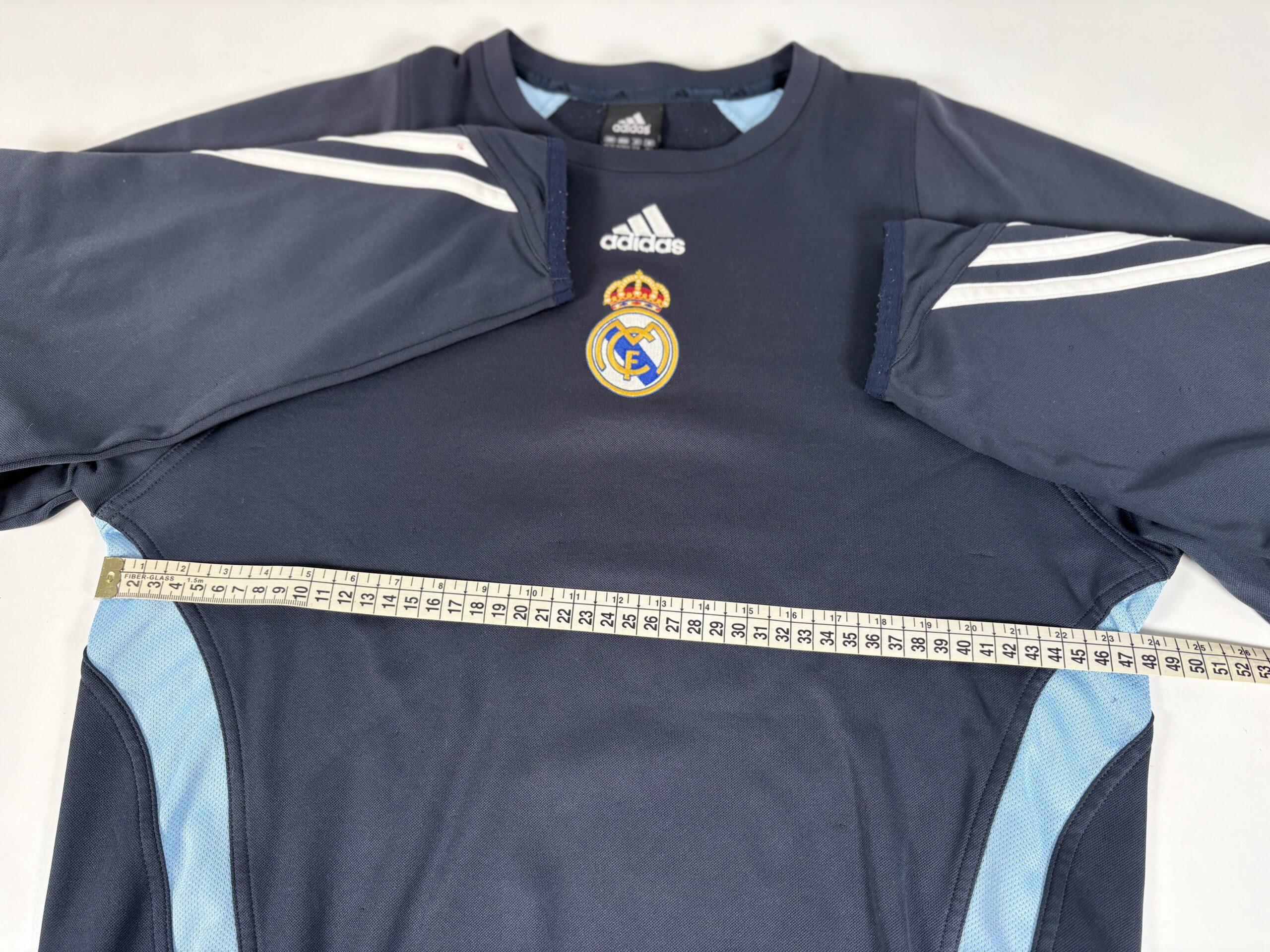 Real Madrid 2003/04 Adidas Training Football Sweatshirt 12 - Image 12