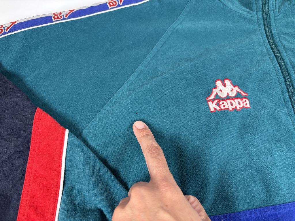 Barcelona 1995/97 KAPPA Training Football Jacket L - Image 8