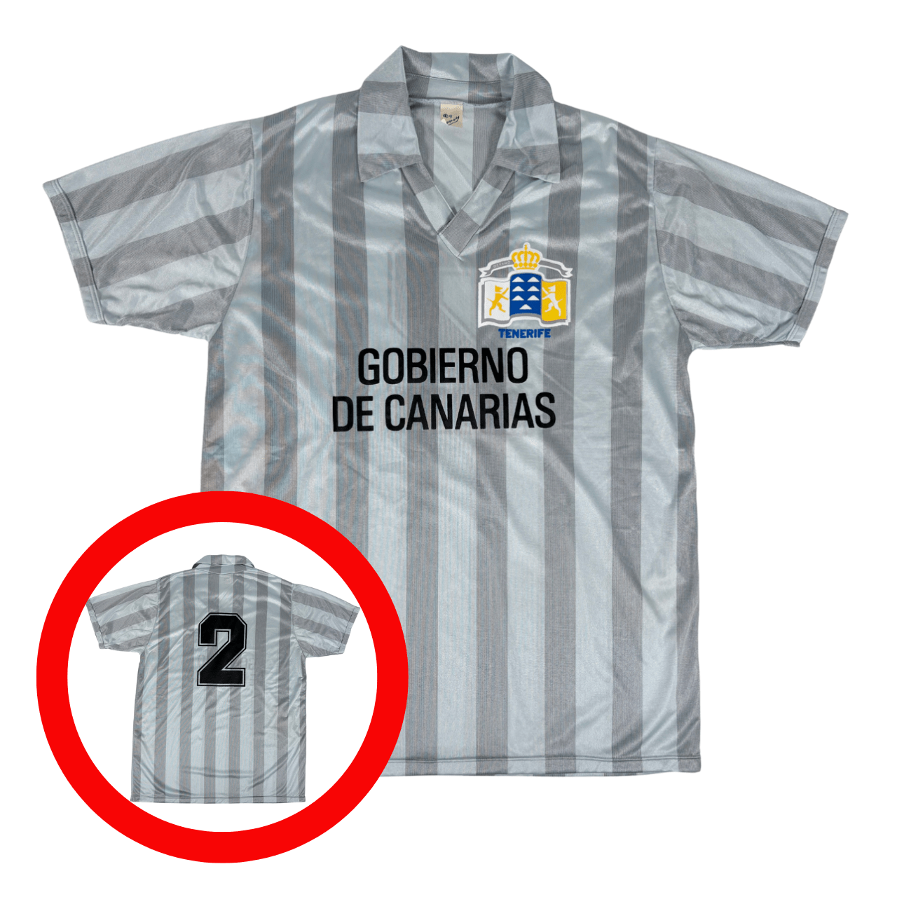 Canary Islands of Spain 80s Football Shirt L/XL Tenerife
