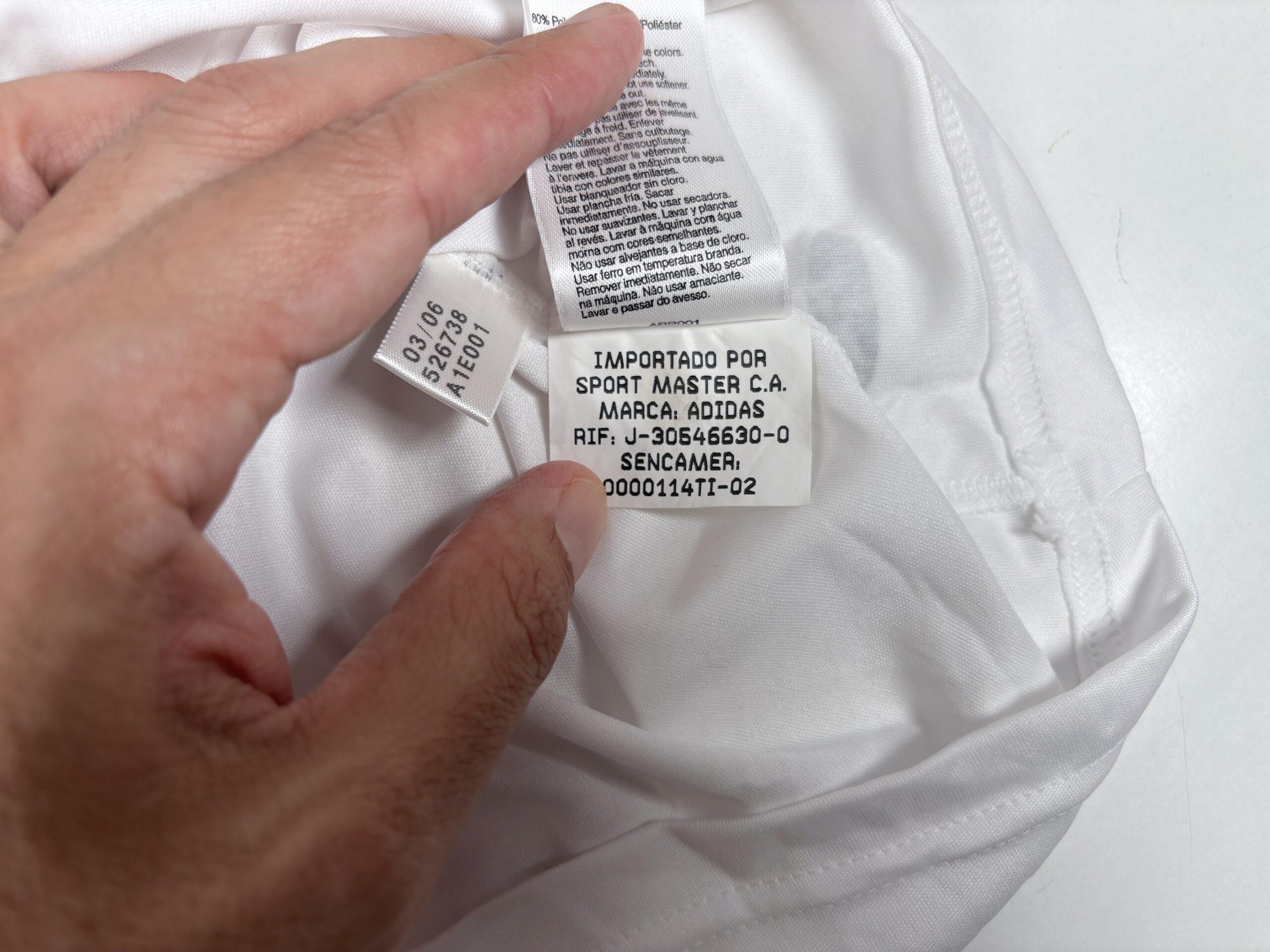 VENEZUELA 2006/07 Adidas Away Football Shirt L ** New ** - Image 9