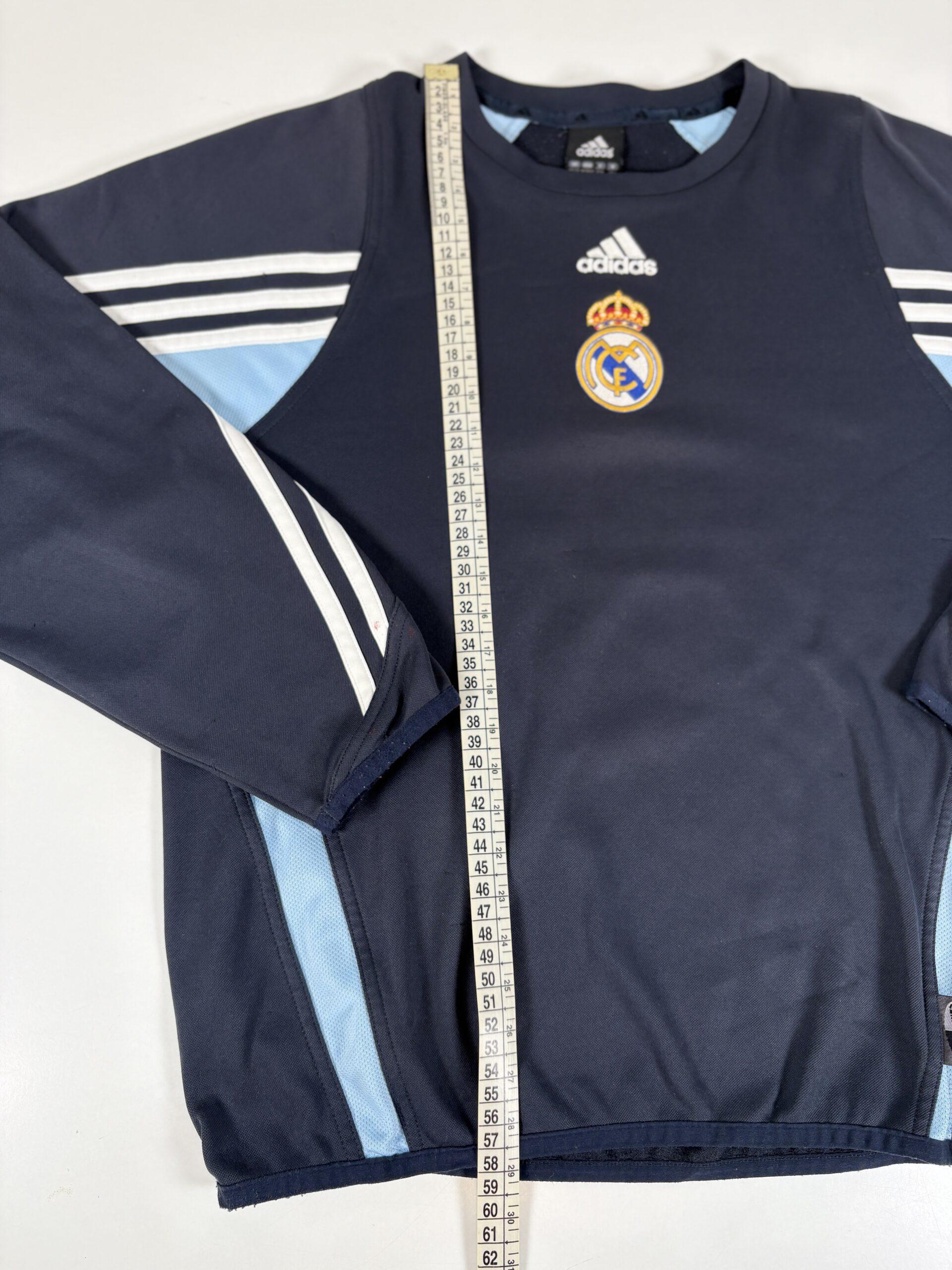 Real Madrid 2003/04 Adidas Training Football Sweatshirt 12 - Image 13