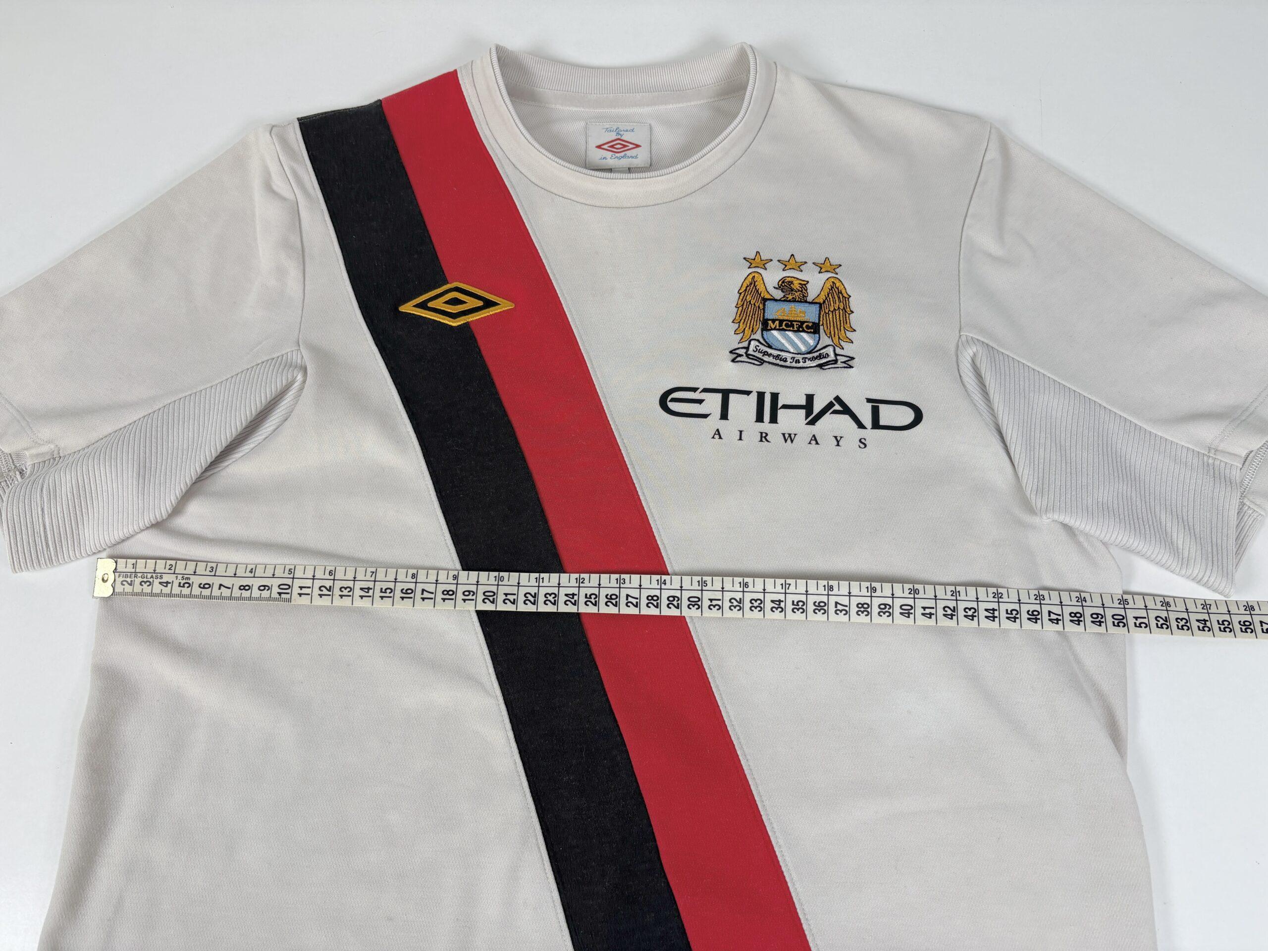 Manchester City 2009/11 UMBRO Third Shirt M - Image 11