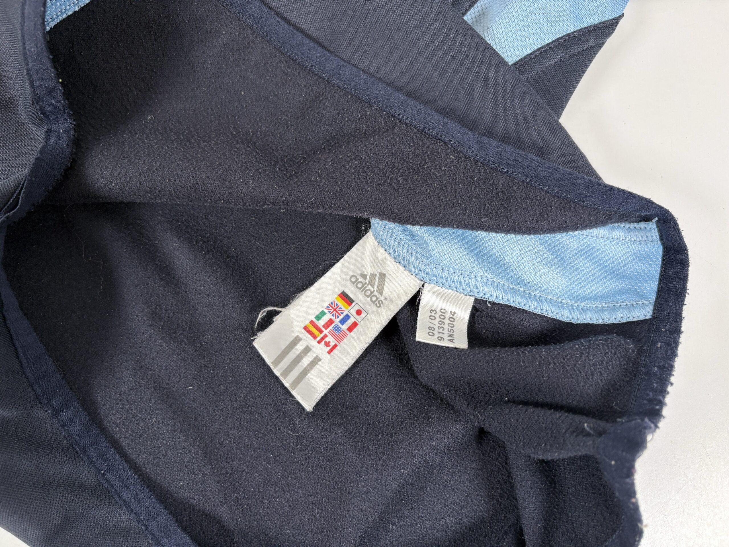 Real Madrid 2003/04 Adidas Training Football Sweatshirt 12 - Image 5