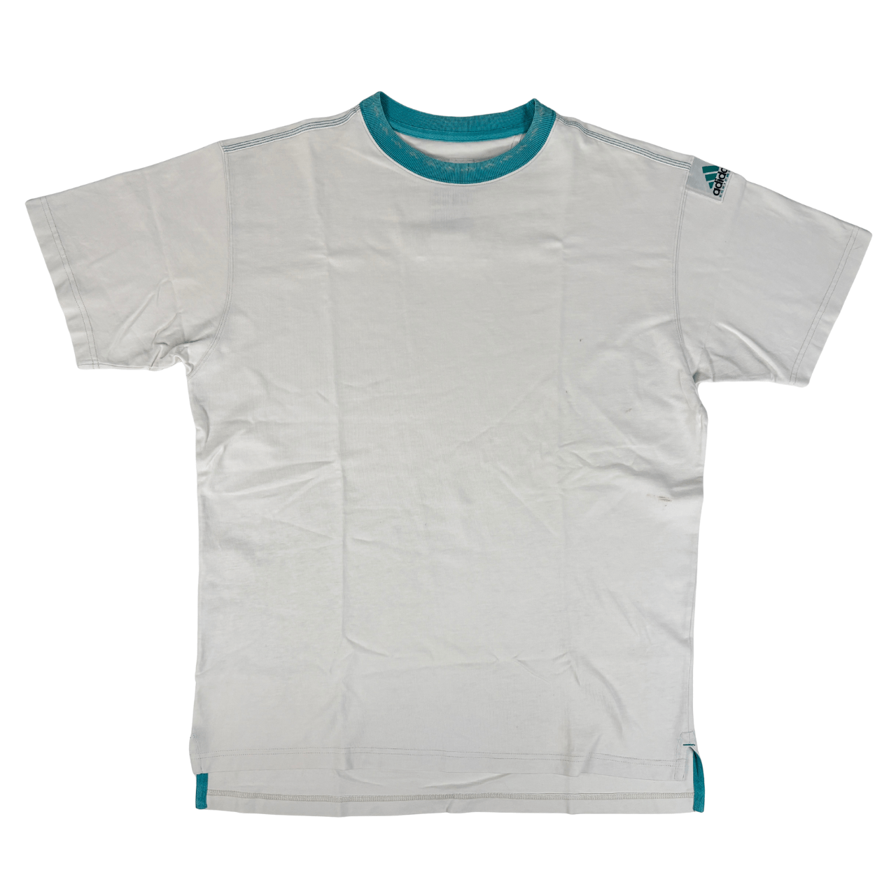 ADIDAS EQUIPMENT Vintage 90s Football Cotton T-Shirt L - Image 2