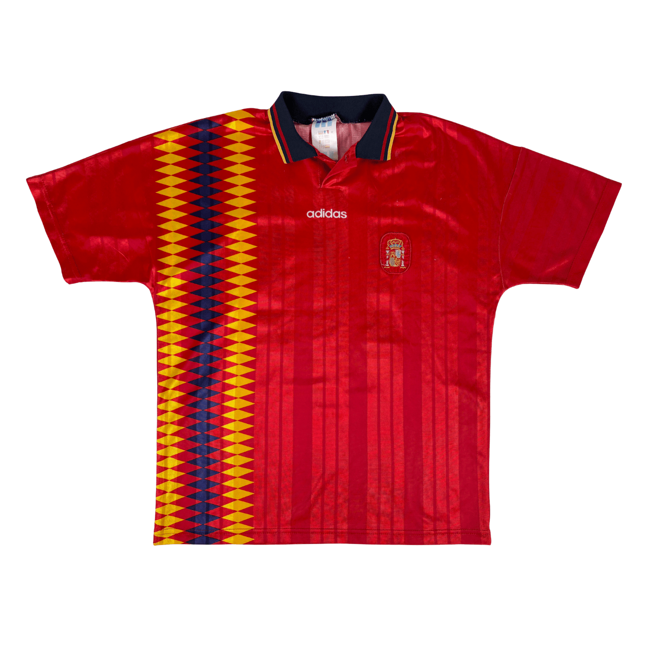 Spain 1994/96 ADIDAS Home Football Shirt 12 Youth - Image 2