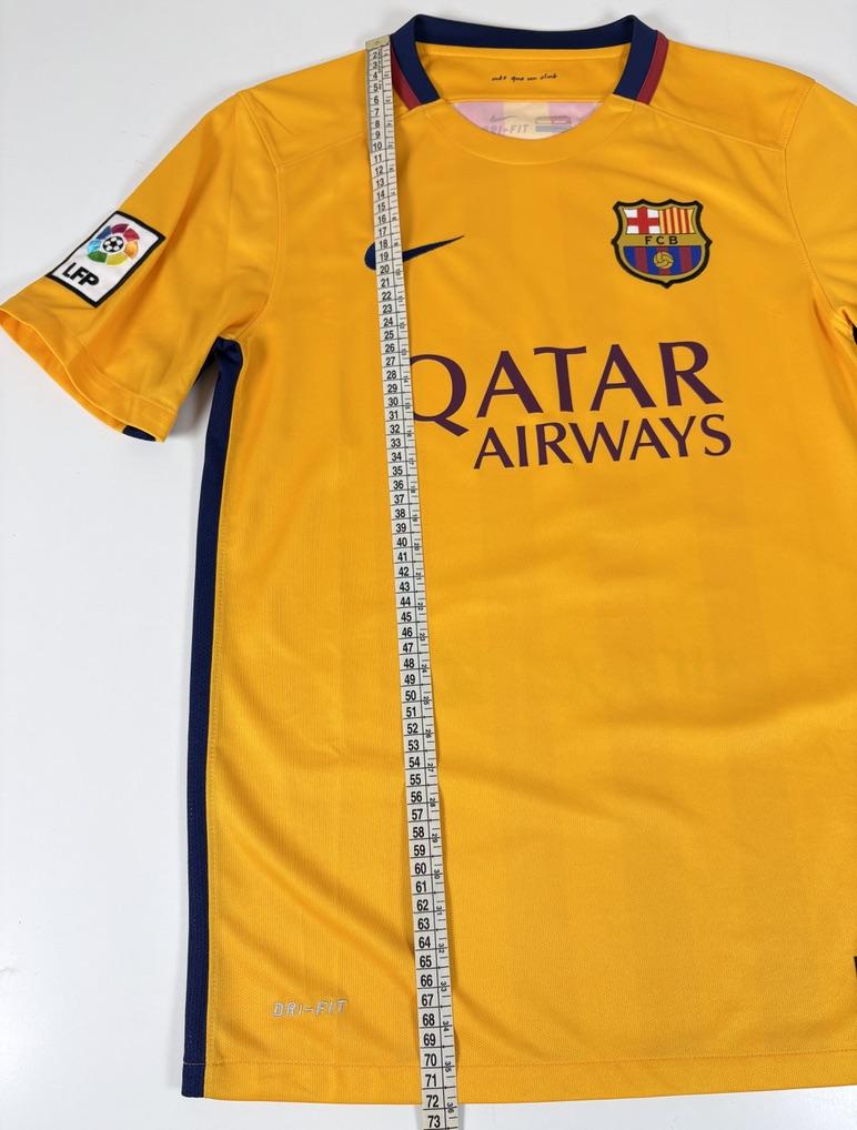 Barcelona FC 2015/16 Nike Away Football Shirt S - Image 11