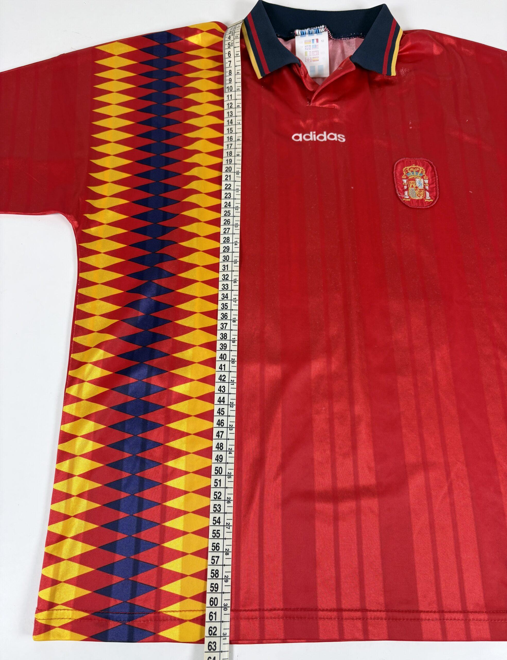Spain 1994/96 ADIDAS Home Football Shirt 12 Youth - Image 12