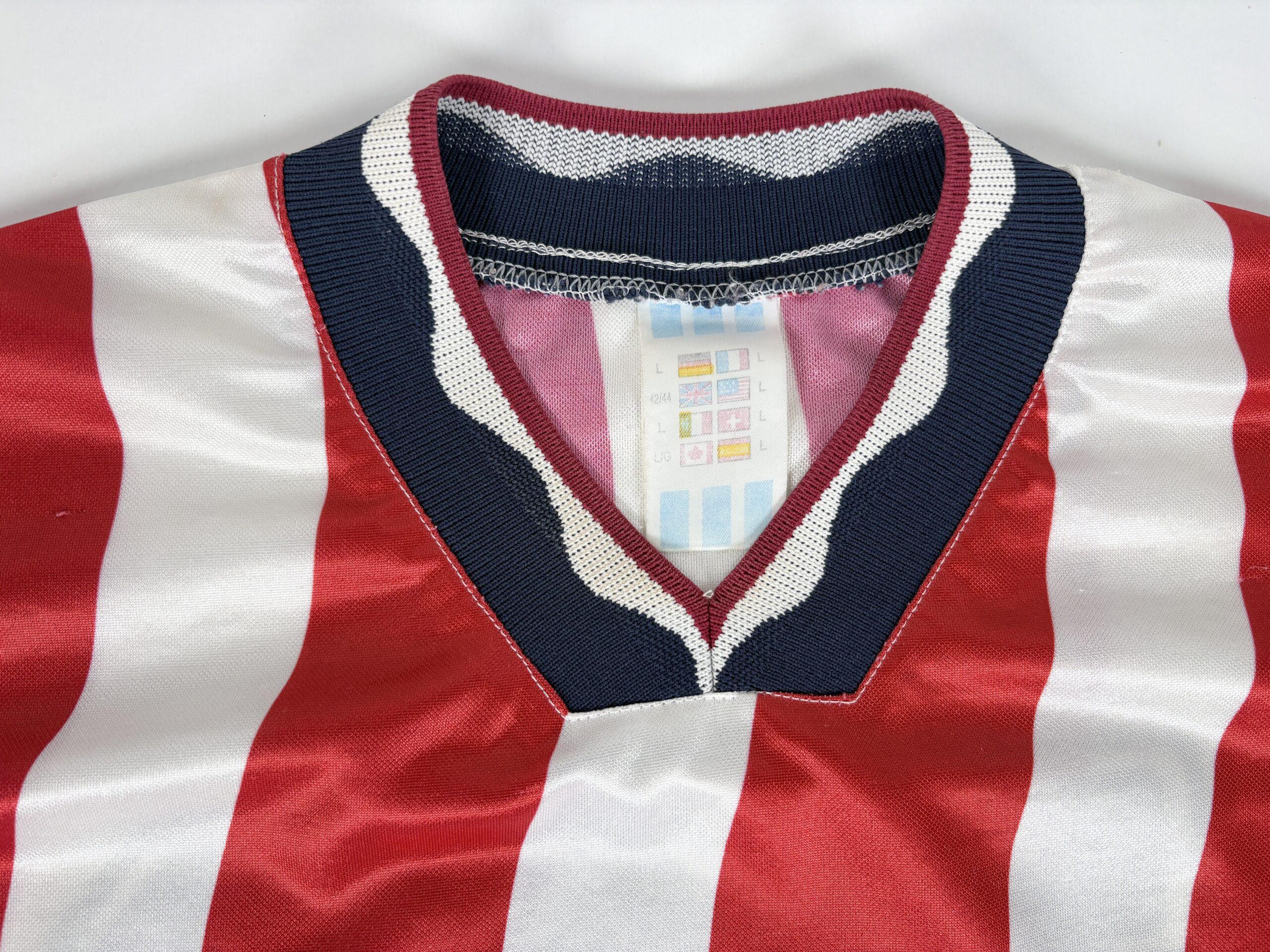 USA 1994/96 ADIDAS Home Football Shirt L USNMT - Image 6