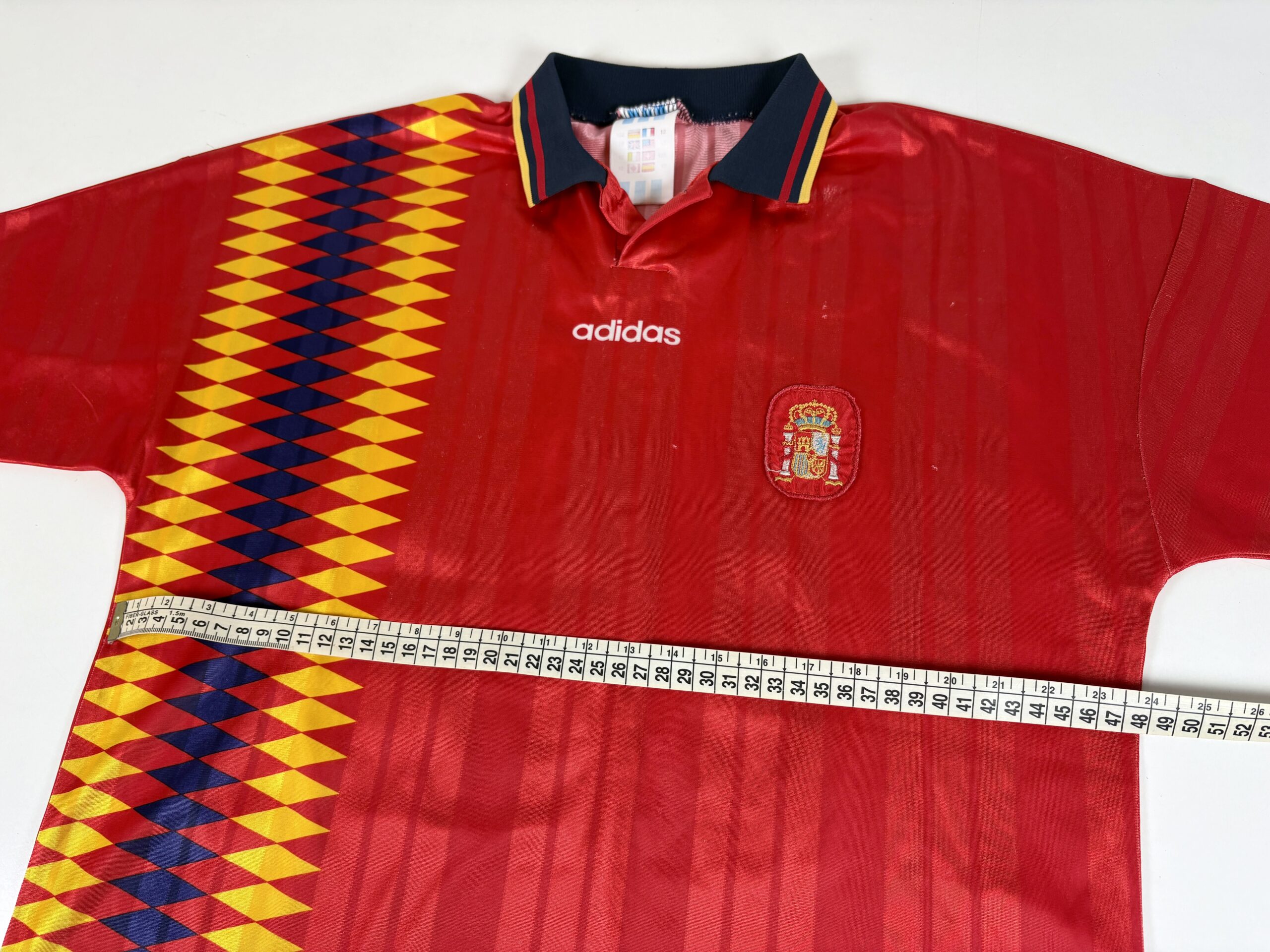 Spain 1994/96 ADIDAS Home Football Shirt 12 Youth - Image 11