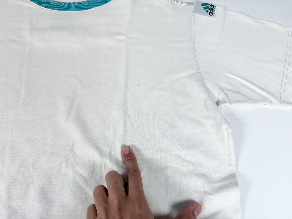 ADIDAS EQUIPMENT Vintage 90s Football Cotton T-Shirt L - Image 7