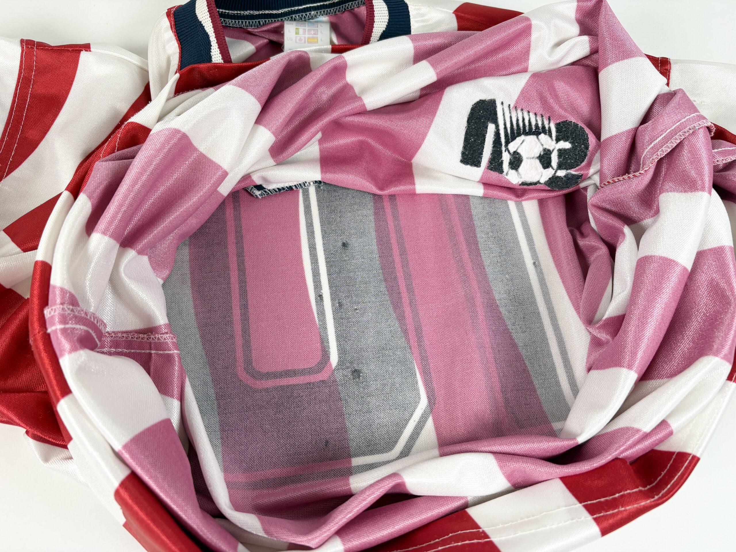 USA 1994/96 ADIDAS Home Football Shirt L USNMT - Image 9