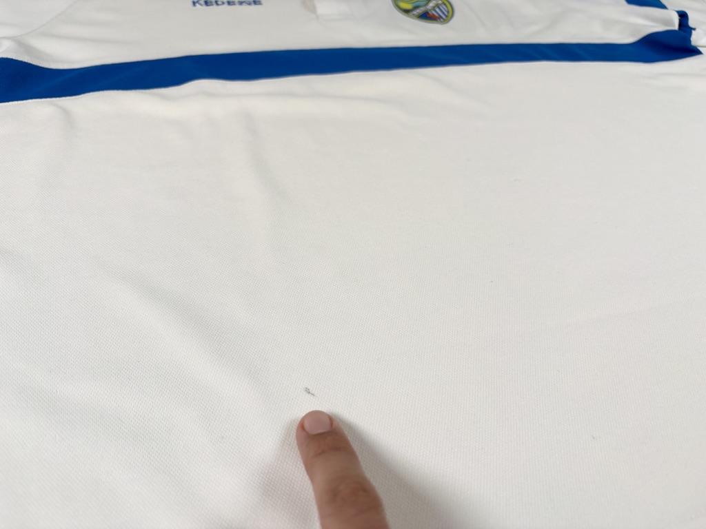 MARBELLA 2000s KEDEKE Official Polo Football Shirt XL - Image 7