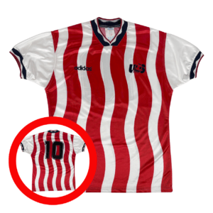 USA 1994/96 ADIDAS Home Football Shirt L USNMT