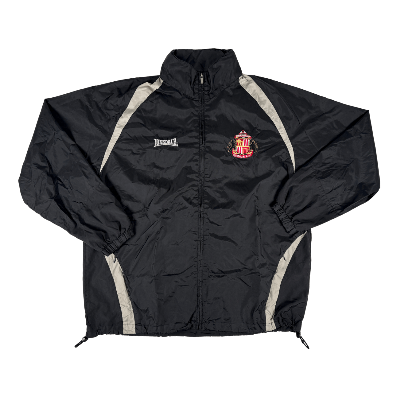 SUNDERLAND AFC 2005 Lonsdale Football Rain Jacket XL - Image 2
