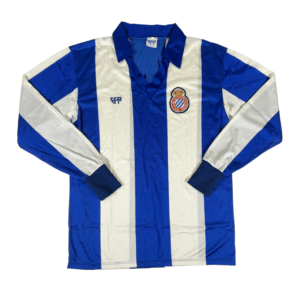 RCD ESPANYOL Barcelona 80s EFA Football Shirt 2 S