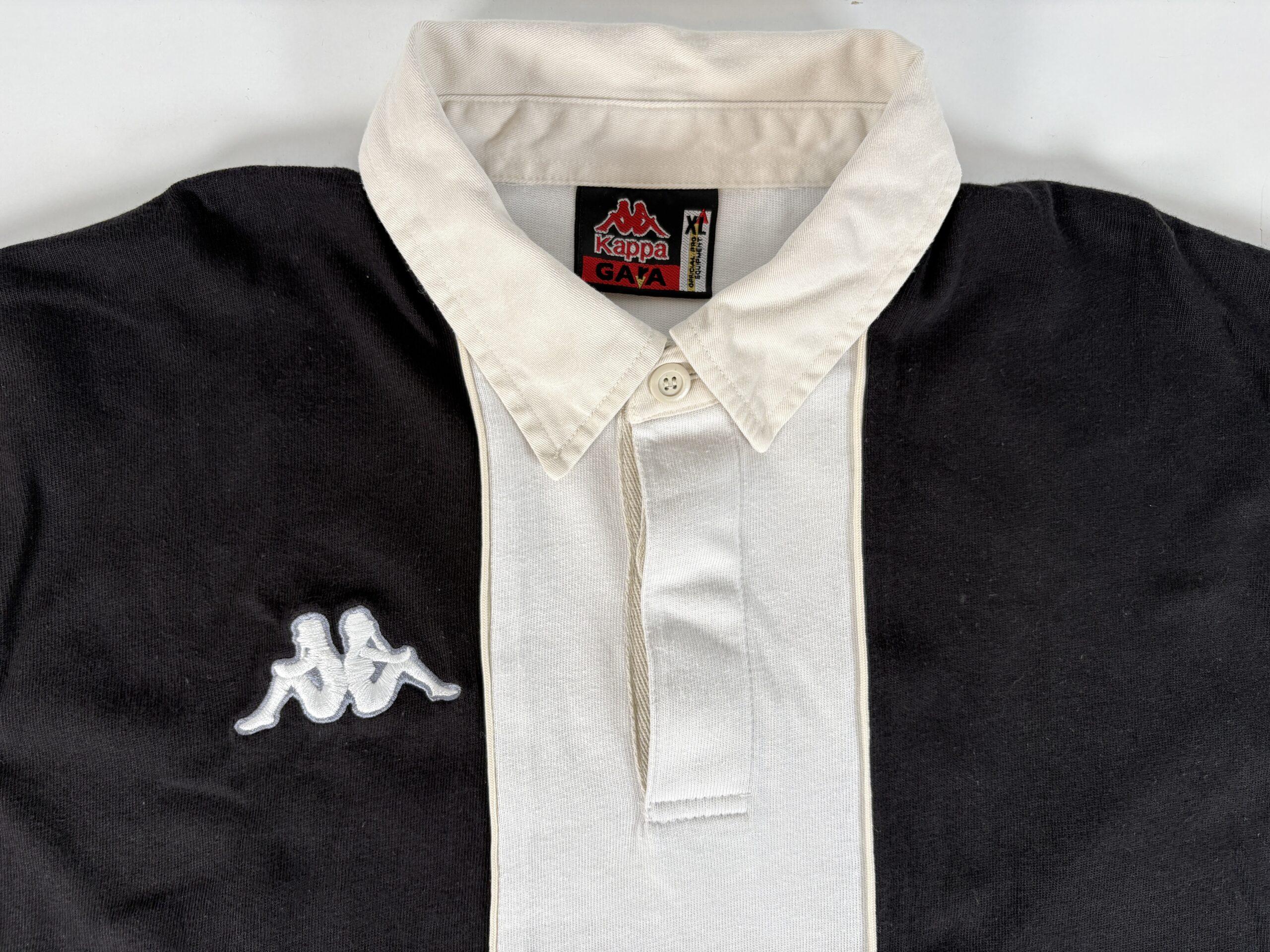 JUVENTUS FC 1997/98 KAPPA Polo Shirt XL - Image 3