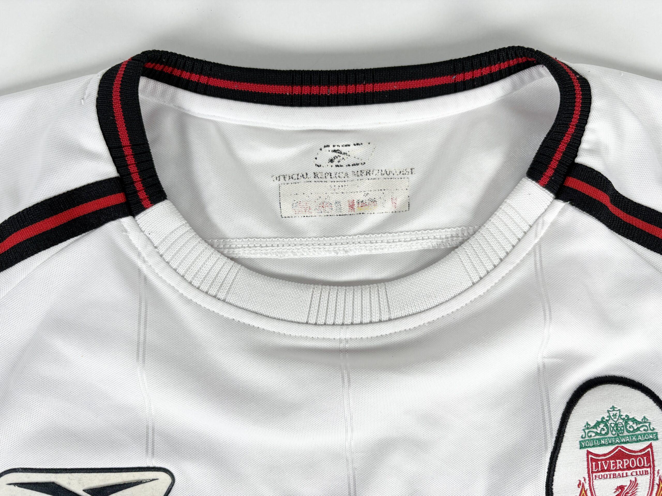 LIVERPOOL FC 2003/05 Reebok Away Shirt M/L - Image 4