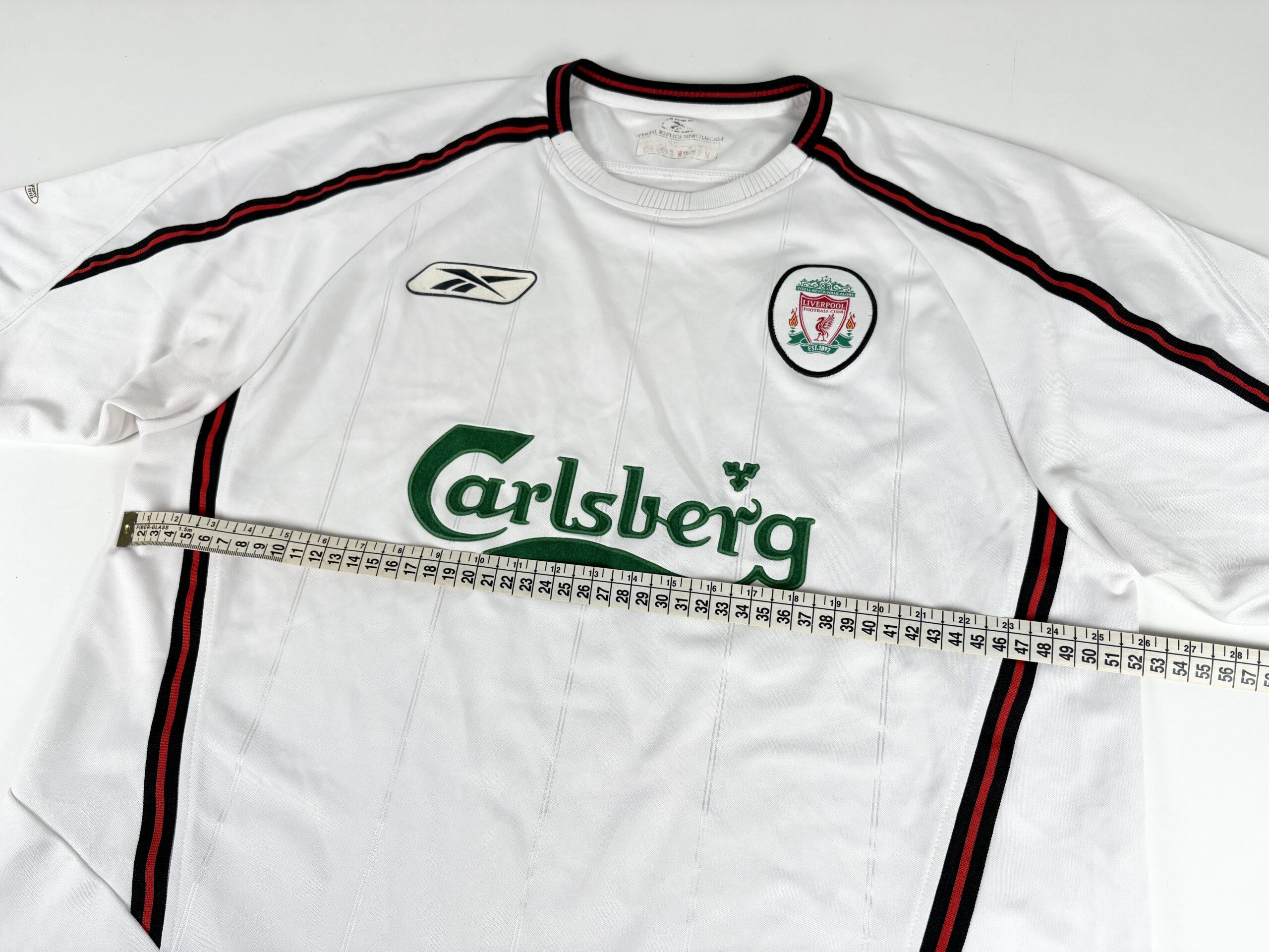 LIVERPOOL FC 2003/05 Reebok Away Shirt M/L - Image 11