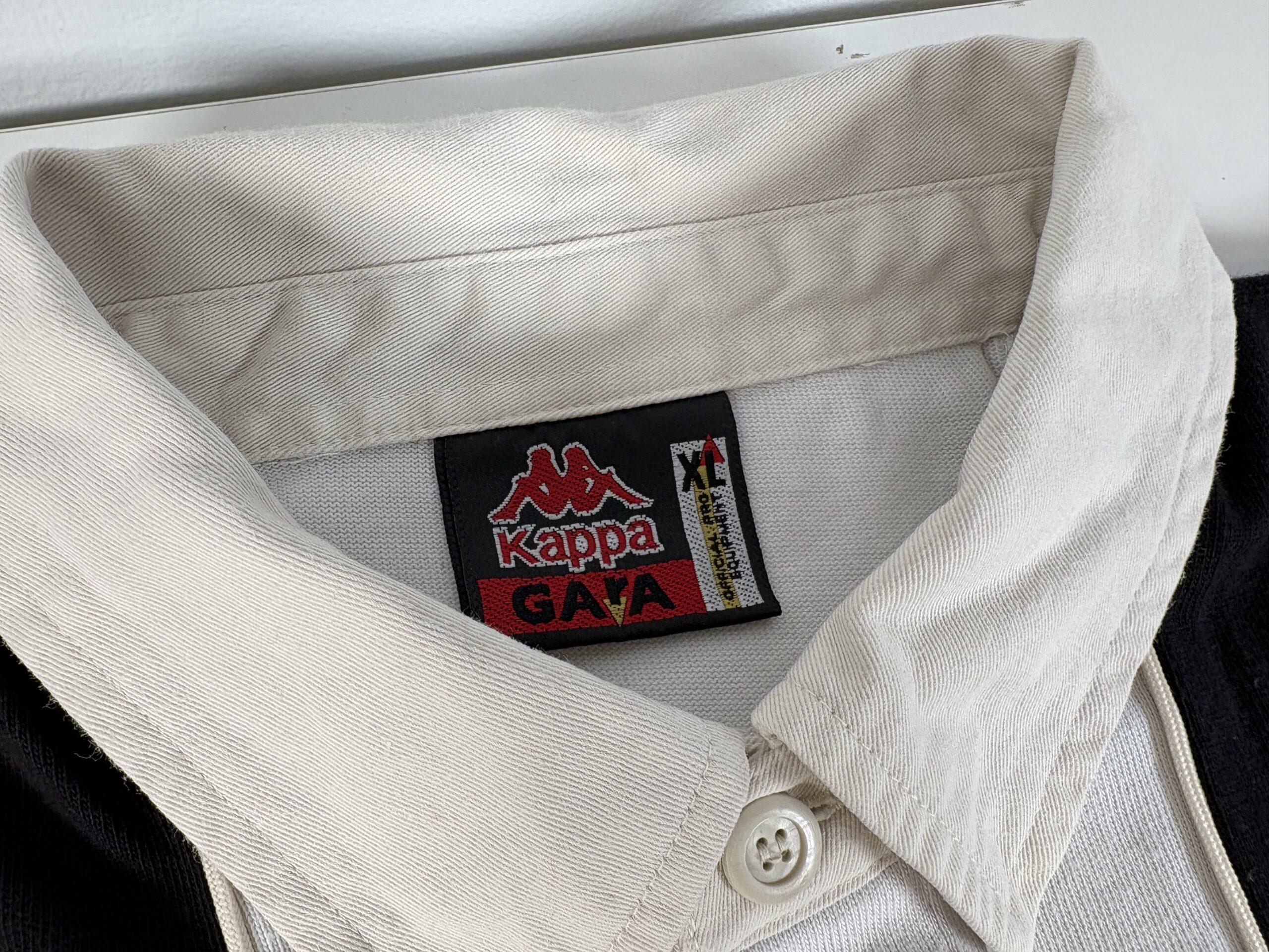 JUVENTUS FC 1997/98 KAPPA Polo Shirt XL - Image 5